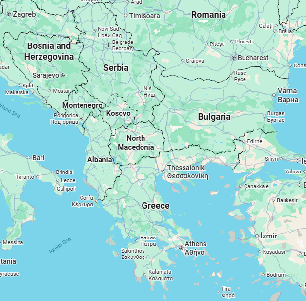 Balkans (5 countries+)
