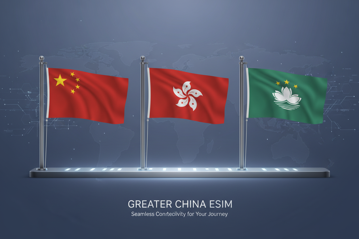 Mainland HK and Macao flags