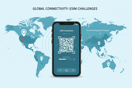 Buying, Installing and Troubleshooting eSIM in Restricted Regions while travelling.