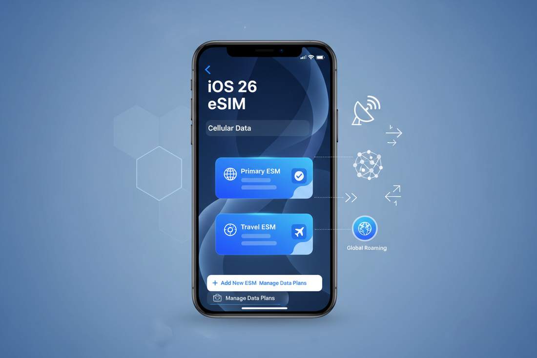 Apple iOS 26 and Travel eSIMs: Automatic Connectivity for Travellers (Makes eSIMs easier)