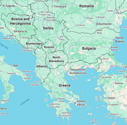 Balkans (5 countries+)