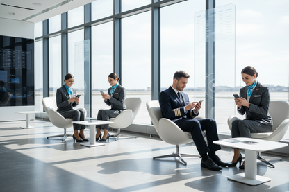 aircrew using phones