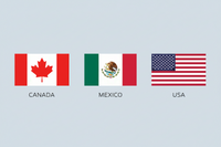 North America (Canada Mexico and USA)